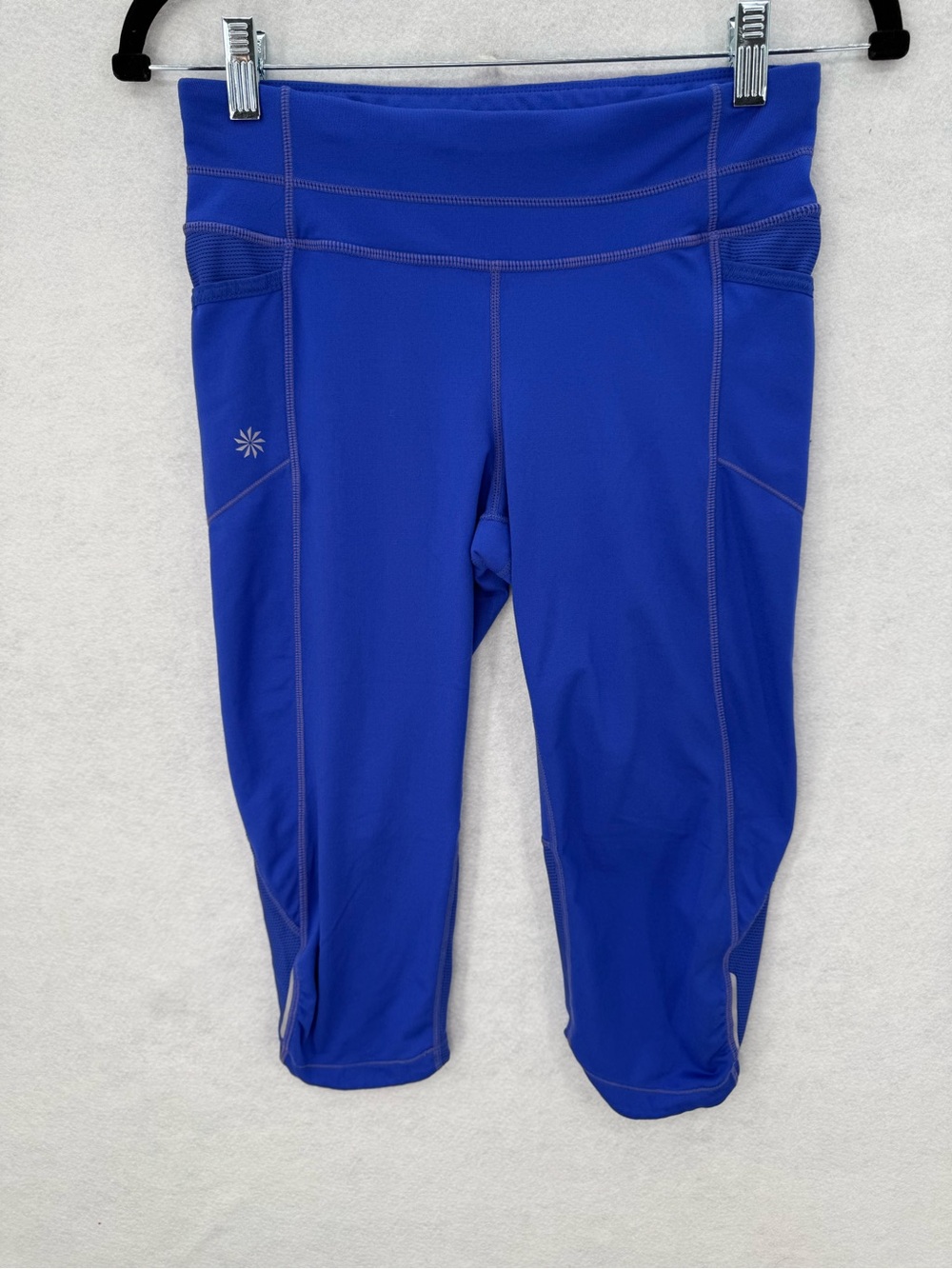 Athleta Royal Blue Athletic Cropped Legging Small